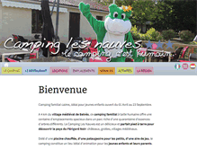 Tablet Screenshot of lesnauves.com
